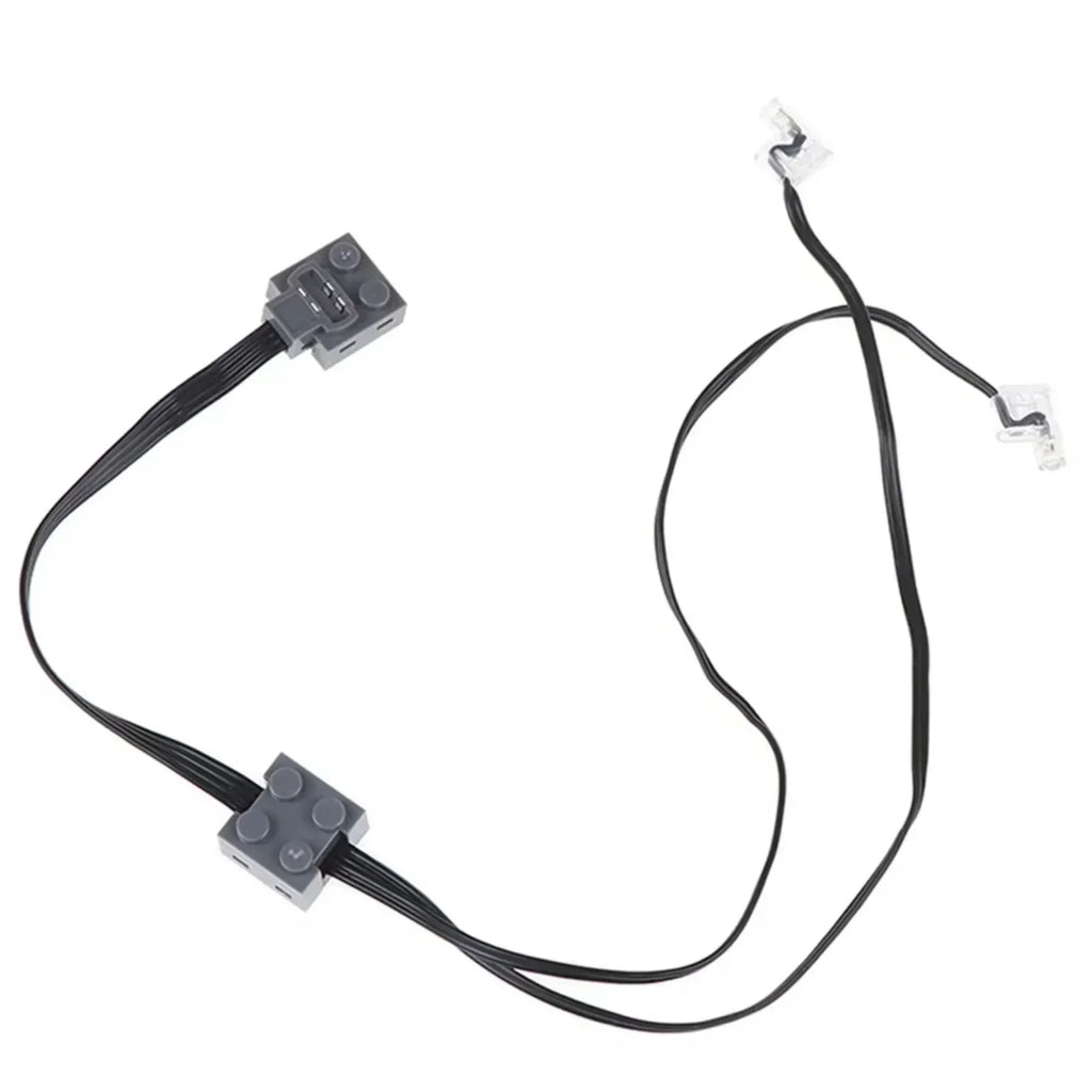 37cm Light Link Line Cable for Legoeds Power Functions MOC 8870 Train Vehicle Building Blocks Technic Parts Replacement